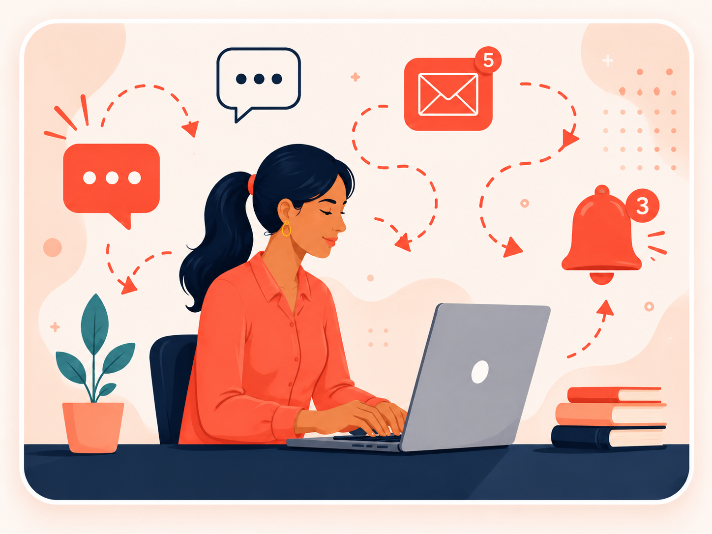 Reactive Communicator illustration